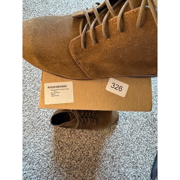 Nisolo Day Tripper Chukka Boot - Waxed Brown Suede / Leather - Men 8.5 /Women 10 - Picture 5 of 14